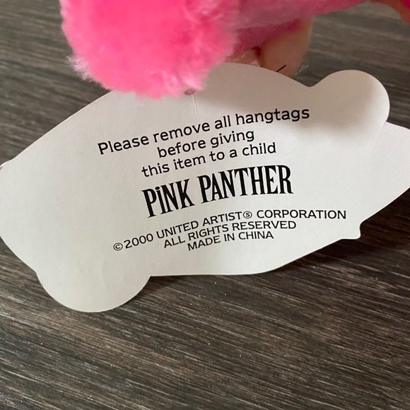 Vintage Pink Panther Plush Toy United Artists 2000 - Picture 10 of 11